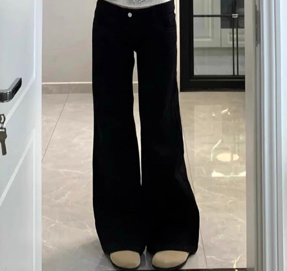 Pantalon bas large automne/hiver