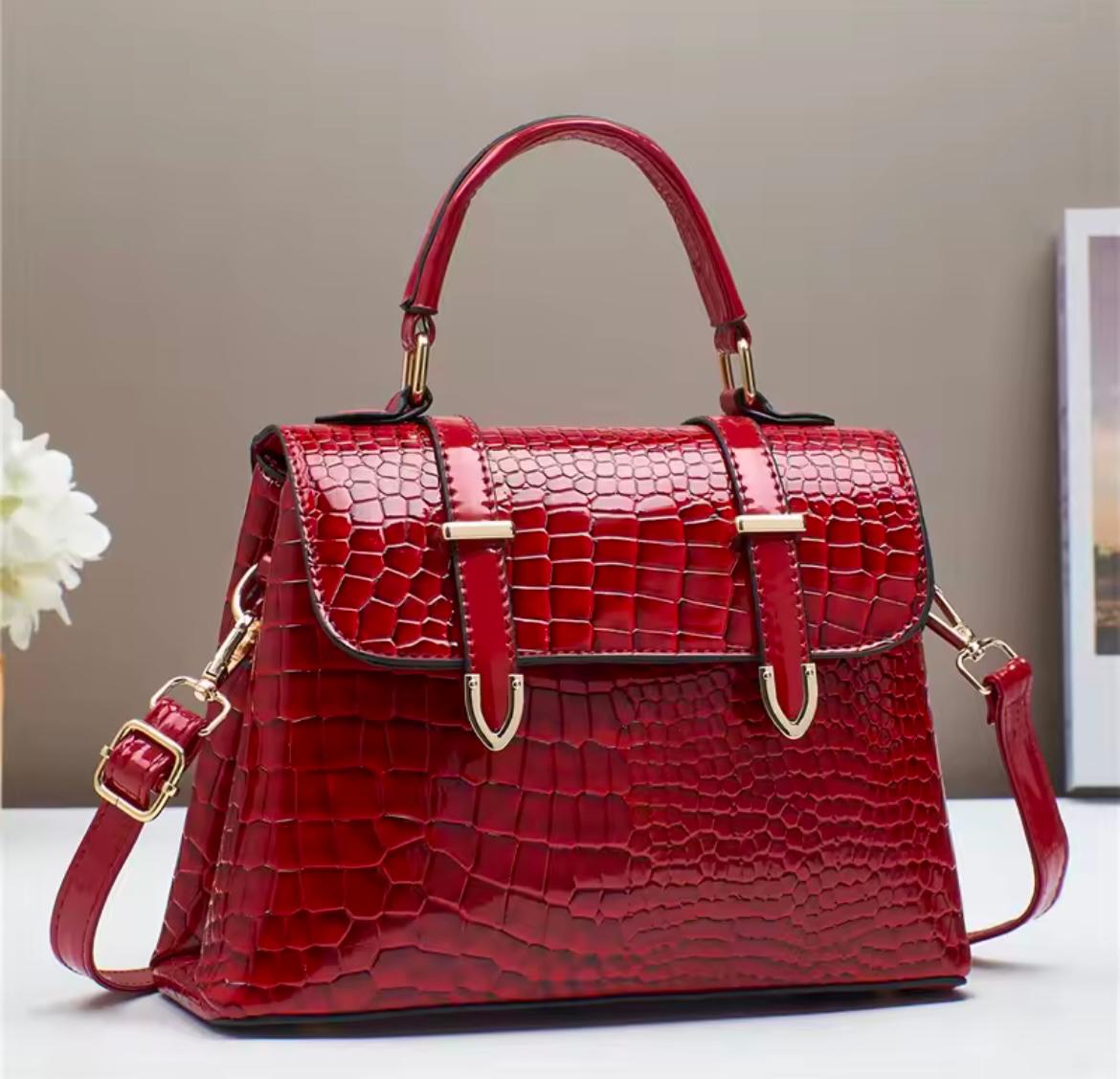 Sac à main textureré