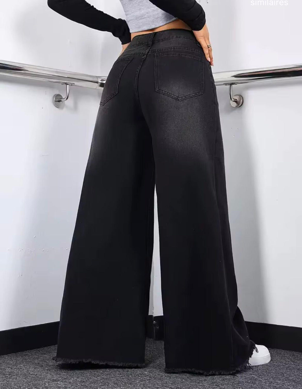 Jean large pour femme