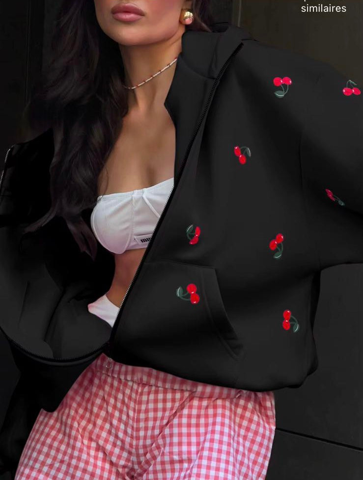 Sweat à capuche pour femme