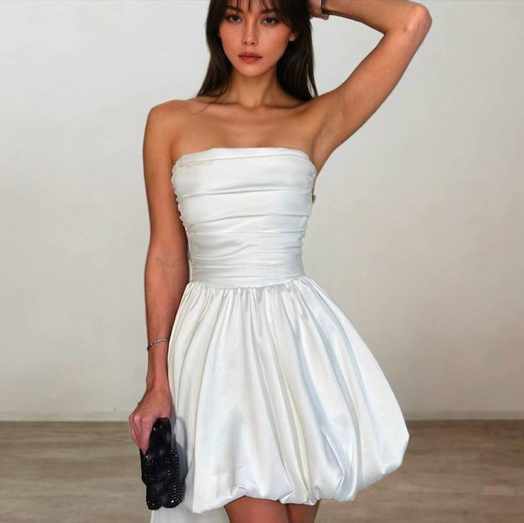 Robe courte bustier