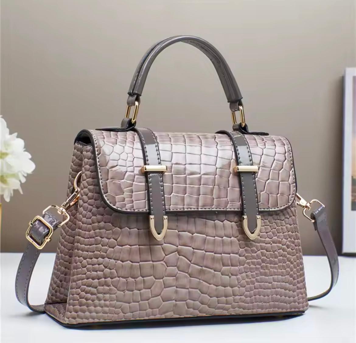 Sac à main textureré