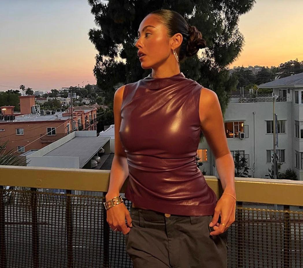 Débardeur de style vintage élégant, chic et sexy pour femmes