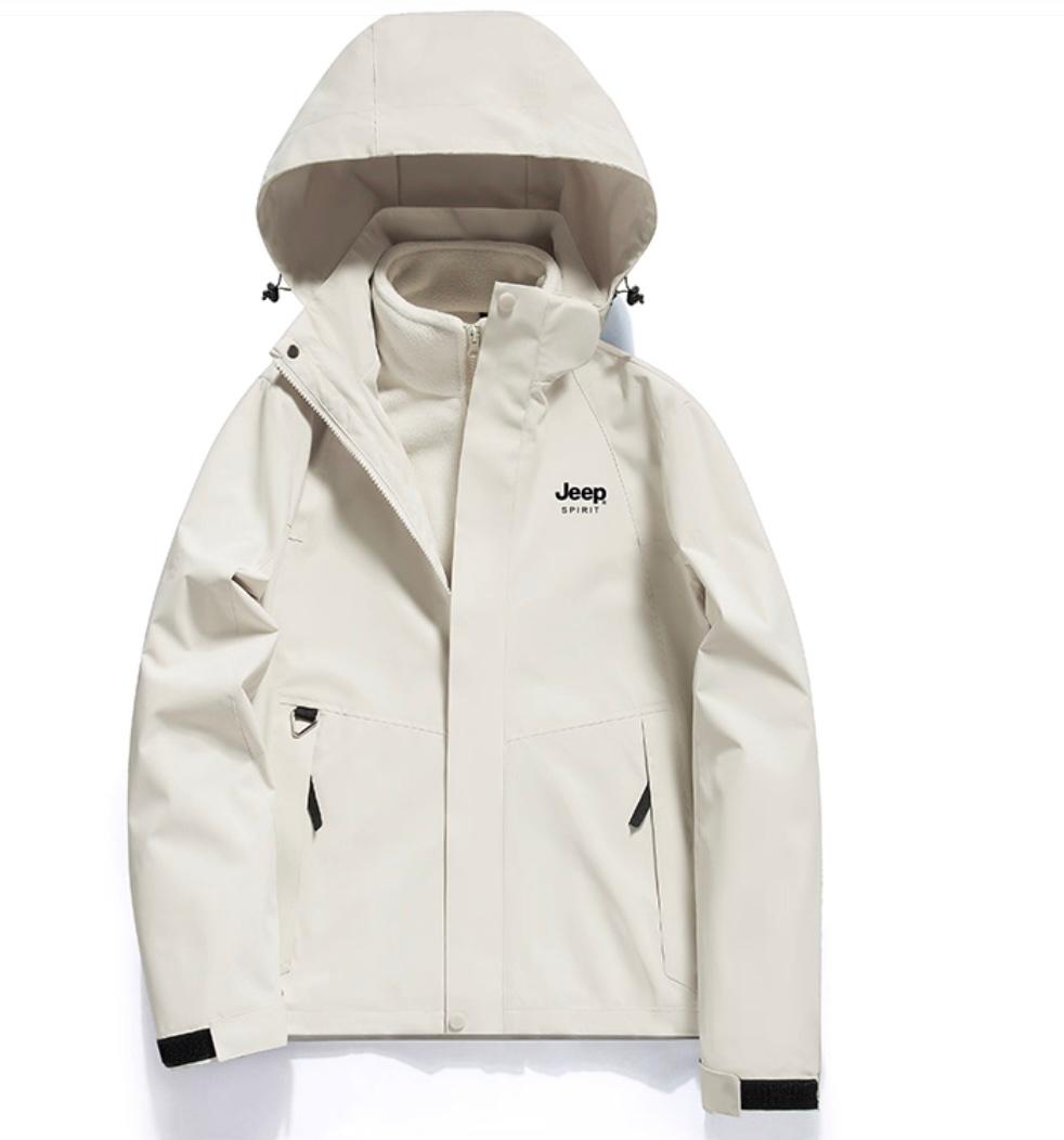 Veste à capuche zippée pour hommes